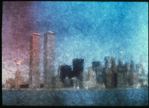 TWIN TOWERS NEW YORK CITY 1977